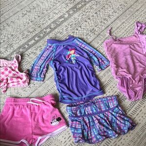 Colorful Kids 2T Swimwear bundle